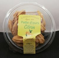 Patte d'ours saveur citron 250 gr